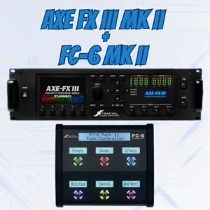 Combo Fractal Audio - AXE FX III MK II TURBO + Foot Controller FC-6 MK II