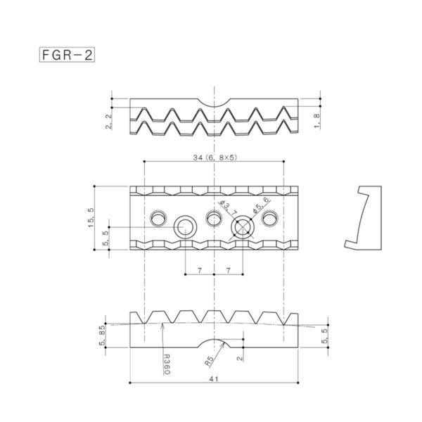 Ponte Gotoh Flutuante Ge1996t &FGR-1 (Block 33) - (Black) - Imagem 8