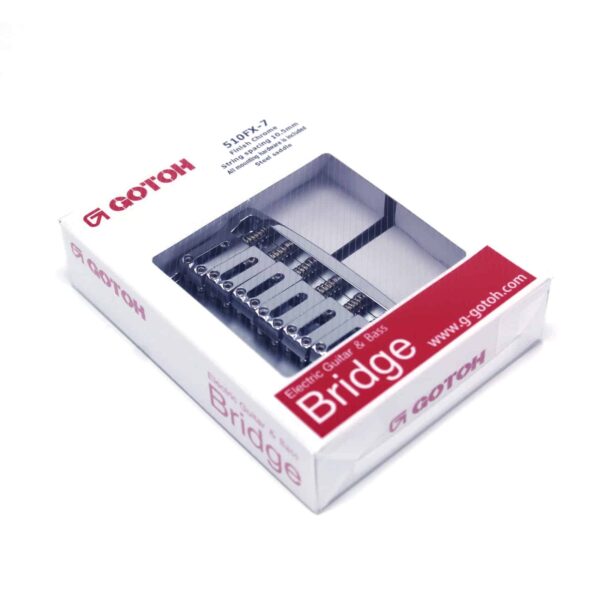Ponte Gotoh Fixa 510FX-7 - 7 cordas -  Chrome (Cromado) - Imagem 3