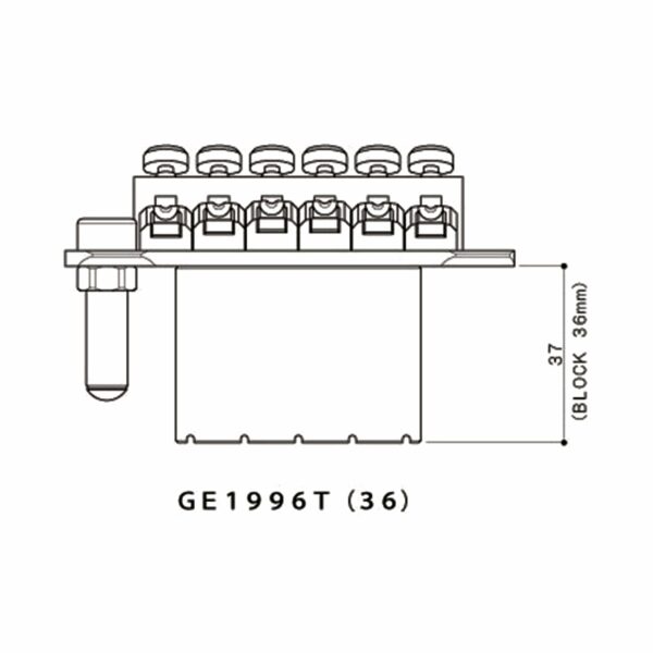 Ponte Gotoh Flutuante GE1996T&FGR1 (block 36) -(Gold) - Imagem 6