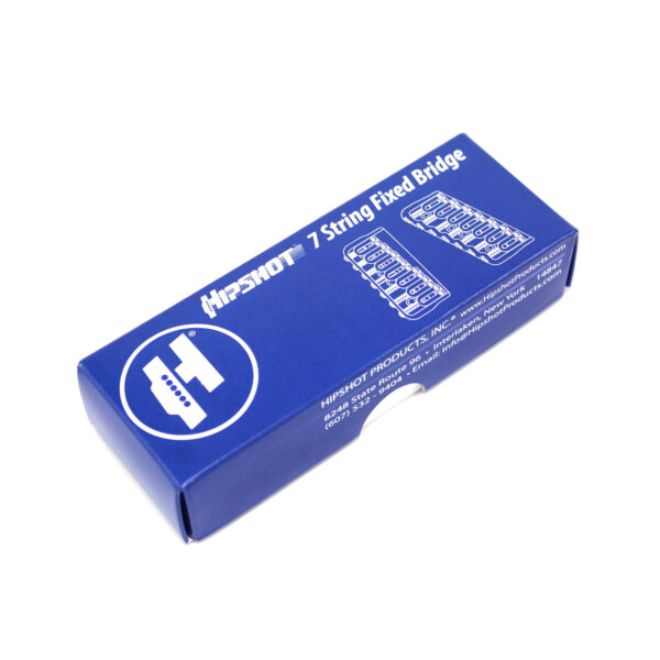 Ponte Hipshot Fixa 7 cordas - Base de 0,175" (Chrome) - Imagem 4