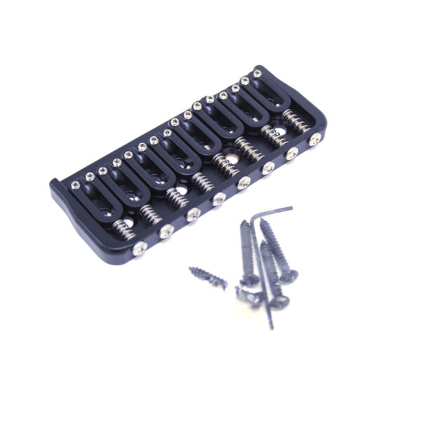 Ponte Hipshot Fixa 8 cordas - Base de .125" (Black) - Imagem 2