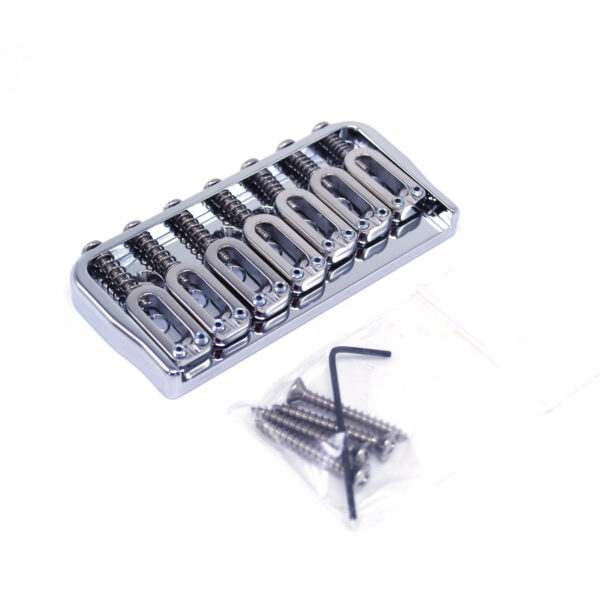 Ponte Hipshot Fixa 7 cordas - Base de 0,175" (Chrome)