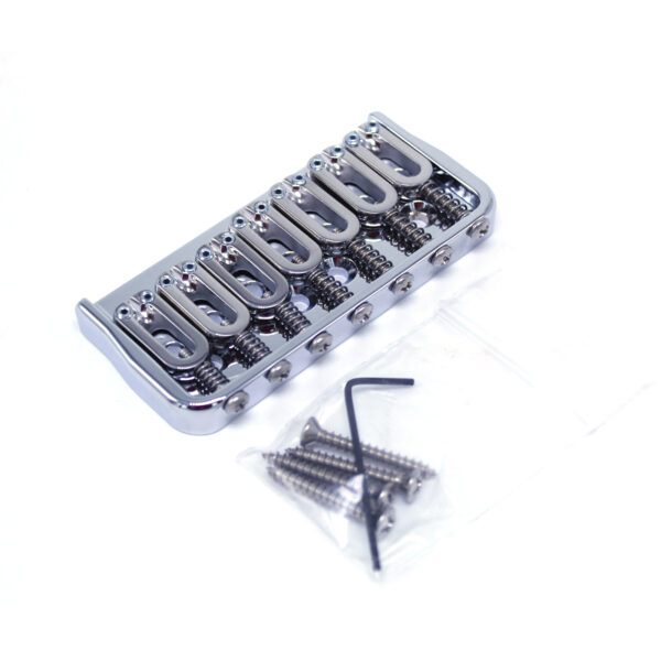 Ponte Hipshot Fixa 7 cordas - Base de 0,175" (Chrome) - Imagem 2