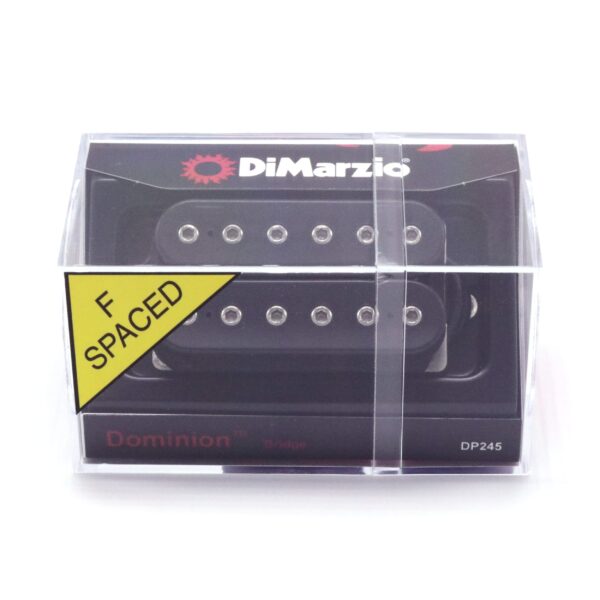 Captador DiMarzio Dominion™ Bridge F-spaced (Black) – DP245FBK - Imagem 2