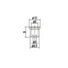 Bucha Gotoh TLB-1 (String Ferrule) - Cosmo Black (Preto Cosmo) - Bulk - Imagem 2