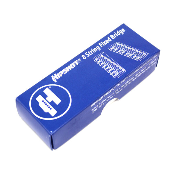 Ponte Hipshot Fixa 8 cordas - Base de .125" (Black) - Imagem 4