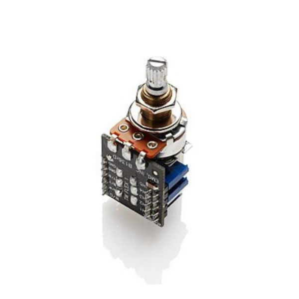 Potenciômetro EMG - 25K (Push/Pull) - (Haste Estriada)