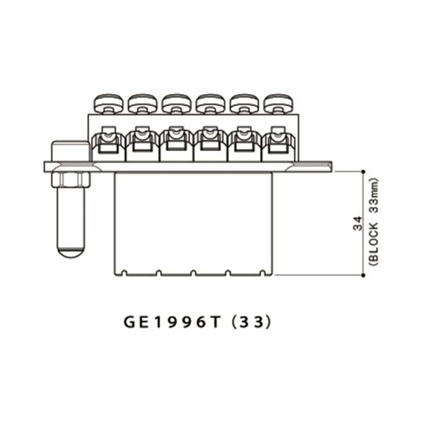 Ponte Gotoh Flutuante Ge1996t &FGR-1 (Block 33) - (Black) - Imagem 7