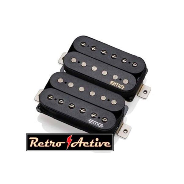 Set de Captadores EMG Ativos - Hot 70 set (Floyd) (Black) - Imagem 2