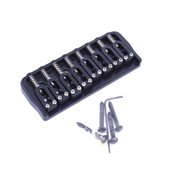 Ponte Hipshot Fixa 8 cordas - Base de .125" (Black)
