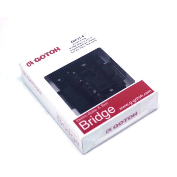 Ponte Gotoh 404SJ-4 (Pitch 19mm) - Baixo 4 cordas - Black (Preto) - Imagem 3