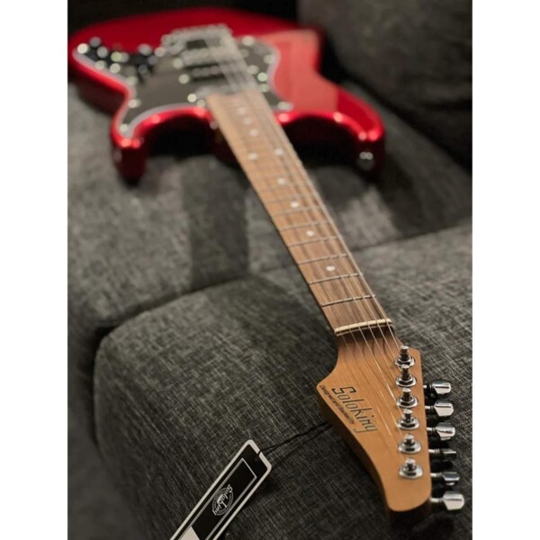 Guitarra SoloKing MS-1 Classic MKII – Rosewood – Nafiri Special Run NAMM Show - (Candy Apple Red) - Image 3