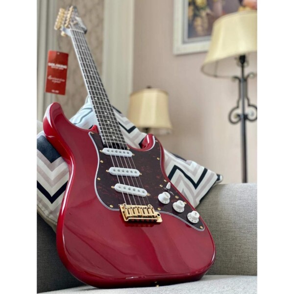 Guitarra Soloking MS-1 Classic SSS ASH - Rosewood - Nafiri Special Run - (Crimson Red) - Imagem 3