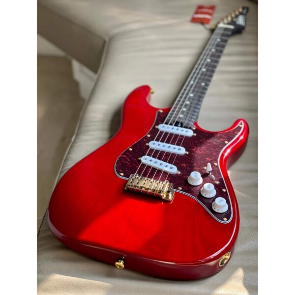 Guitarra Soloking MS-1 Classic SSS ASH - Rosewood - Nafiri Special Run - (Crimson Red) - Imagem 5