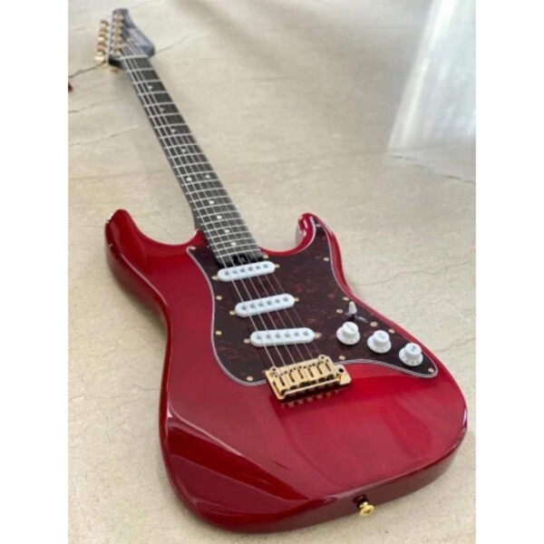 Guitarra Soloking MS-1 Classic SSS ASH - Rosewood - Nafiri Special Run - (Crimson Red) - Imagem 8